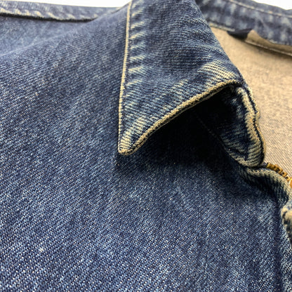 【中古品】【メンズ】 POLO RALPH LAUREN ポロ ラルフ ローレン 80’s VINTAGE DENIM ZIP JACKET 80年代 ヴィンテージ デニム ジップ ジャケット アウター 147-260825-sa-01-tei サイズ：S カラー：インディゴ 万代Net店