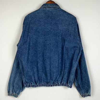 【中古品】【メンズ】 POLO RALPH LAUREN ポロ ラルフ ローレン 80’s VINTAGE DENIM ZIP JACKET 80年代 ヴィンテージ デニム ジップ ジャケット アウター 147-260825-sa-01-tei サイズ：S カラー：インディゴ 万代Net店