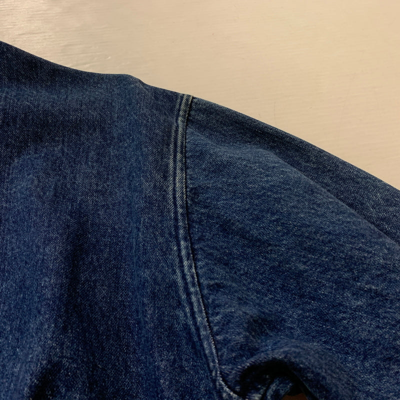 【中古品】【メンズ】 POLO RALPH LAUREN ポロ ラルフ ローレン 80’s VINTAGE DENIM ZIP JACKET 80年代 ヴィンテージ デニム ジップ ジャケット アウター 147-260825-sa-01-tei サイズ：S カラー：インディゴ 万代Net店