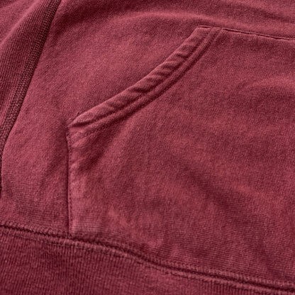 【中古品】【メンズ】 SUPREME シュプリーム BOX LOGO HOODED SWEATSHIRT ”PLUM” ボックス ロゴ フーディ スウェット シャツ プラム 長袖 トップス プルーオーバー パーカー 149-260825-sa-15-tei サイズ：S カラー：レッド系 万代Net店
