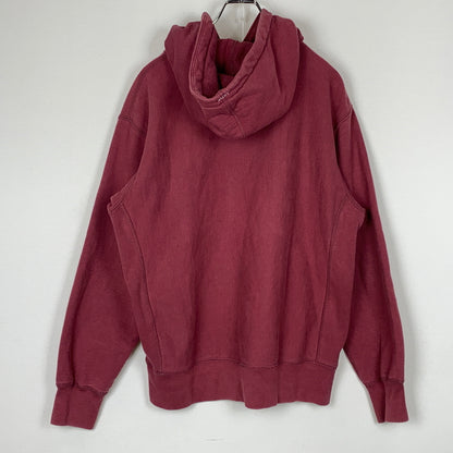 【中古品】【メンズ】 SUPREME シュプリーム BOX LOGO HOODED SWEATSHIRT ”PLUM” ボックス ロゴ フーディ スウェット シャツ プラム 長袖 トップス プルーオーバー パーカー 149-260825-sa-15-tei サイズ：S カラー：レッド系 万代Net店