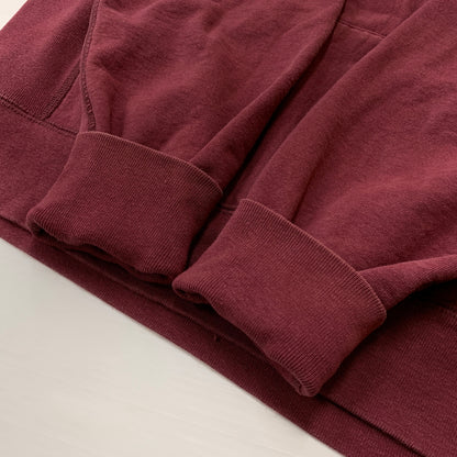 【中古品】【メンズ】 SUPREME シュプリーム BOX LOGO HOODED SWEATSHIRT ”PLUM” ボックス ロゴ フーディ スウェット シャツ プラム 長袖 トップス プルーオーバー パーカー 149-260825-sa-15-tei サイズ：S カラー：レッド系 万代Net店