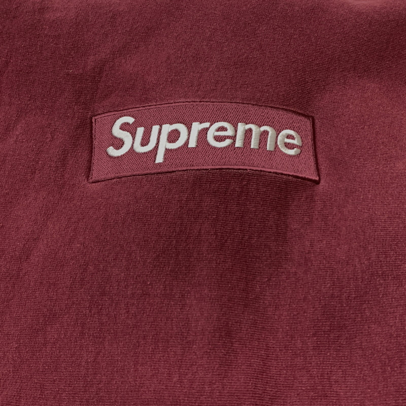 【中古品】【メンズ】 SUPREME シュプリーム BOX LOGO HOODED SWEATSHIRT ”PLUM” ボックス ロゴ フーディ スウェット シャツ プラム 長袖 トップス プルーオーバー パーカー 149-260825-sa-15-tei サイズ：S カラー：レッド系 万代Net店