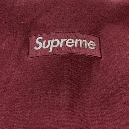 【中古品】【メンズ】 SUPREME シュプリーム BOX LOGO HOODED SWEATSHIRT ”PLUM” ボックス ロゴ フーディ スウェット シャツ プラム 長袖 トップス プルーオーバー パーカー 149-260825-sa-15-tei サイズ：S カラー：レッド系 万代Net店