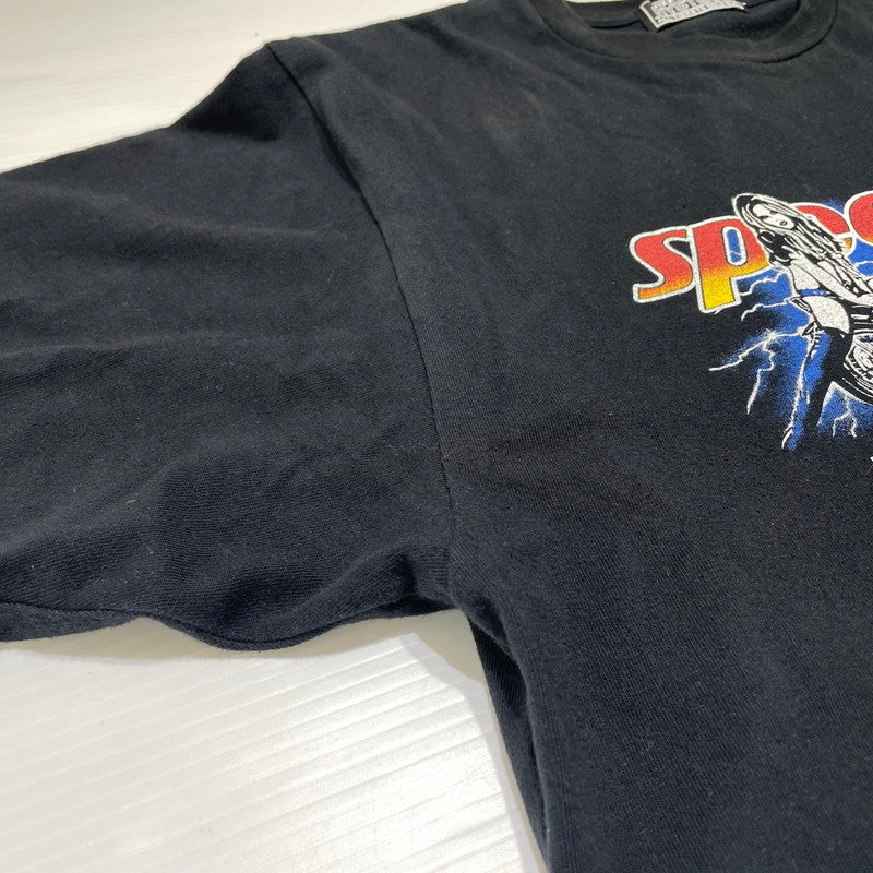 【中古品】【メンズ】 HYSTERIC GLAMOUR ヒステリックグラマー SPEEDSTER HEAVY METAL T-SHIRT 02263CT06 スピードスター ヘビーメタル Tシャツ 半袖 トップス 140-260826-ko-08-teih サイズ：L カラー：ブラック 万代Net店