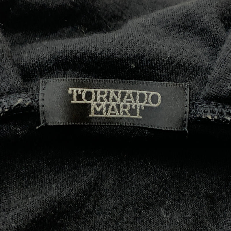 【中古品】【メンズ】 TORNADO MART トルネード マート SWAROVSKI DRESS SHIRT TSH-8255-7 スワロフスキー ドレスシャツ 長袖 トップス 140-260826-sa-04-tei サイズ：M カラー：ブラック 万代Net店