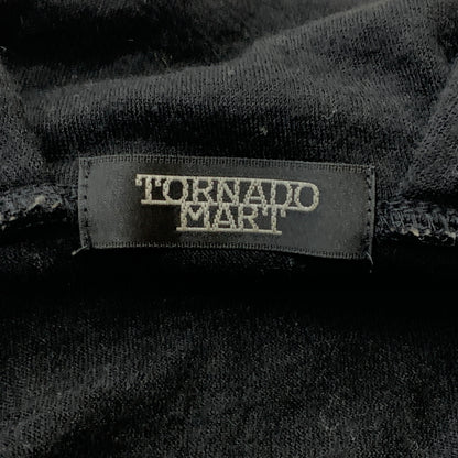 【中古品】【メンズ】 TORNADO MART トルネード マート SWAROVSKI DRESS SHIRT TSH-8255-7 スワロフスキー ドレスシャツ 長袖 トップス 140-260826-sa-04-tei サイズ：M カラー：ブラック 万代Net店