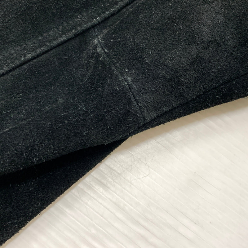 【中古品】【メンズ】 STUSSY ステューシー SUEDE COW LEATHER TRACKER JACKET スエード カウレザー トラッカー ジャケット アウター 142-260826-sa-01-tei サイズ：L カラー：ブラック 万代Net店