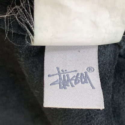 【中古品】【メンズ】 STUSSY ステューシー SUEDE COW LEATHER TRACKER JACKET スエード カウレザー トラッカー ジャケット アウター 142-260826-sa-01-tei サイズ：L カラー：ブラック 万代Net店