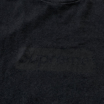 【中古品】【メンズ】 SUPREME シュプリーム TONAL BOX LOGO TEE トーナル ボックス ロゴ Tシャツ 長袖 トップス 142-260826-sa-06-tei サイズ：XL カラー：ブラック 万代Net店