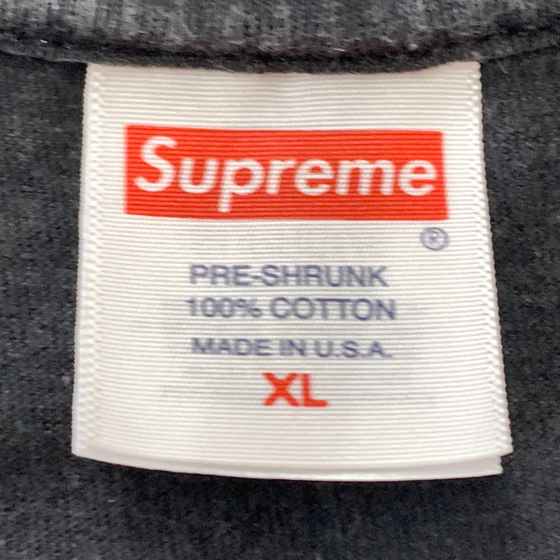 【中古品】【メンズ】 SUPREME シュプリーム TONAL BOX LOGO TEE トーナル ボックス ロゴ Tシャツ 長袖 トップス 142-260826-sa-06-tei サイズ：XL カラー：ブラック 万代Net店