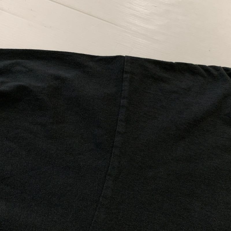 【中古品】【メンズ】 YEEZY イージー × GAP ギャップ LOGO LONG SLEEVE 1166 ロゴ ロング スリーブ 長袖 トップス 142-260826-sa-05-tei サイズ：L カラー：ブラック 万代Net店
