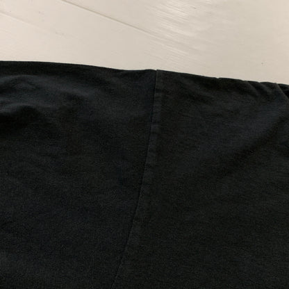 【中古品】【メンズ】 YEEZY イージー × GAP ギャップ LOGO LONG SLEEVE 1166 ロゴ ロング スリーブ 長袖 トップス 142-260826-sa-05-tei サイズ：L カラー：ブラック 万代Net店