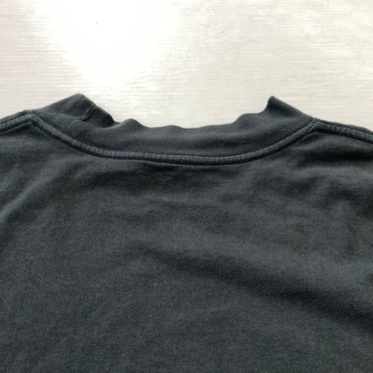【中古品】【メンズ】 YEEZY イージー × GAP ギャップ LOGO LONG SLEEVE 1166 ロゴ ロング スリーブ 長袖 トップス 142-260826-sa-05-tei サイズ：L カラー：ブラック 万代Net店