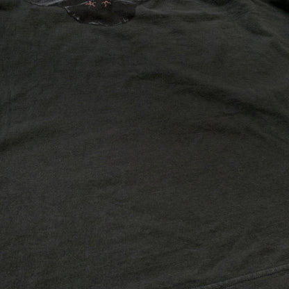 【中古品】【メンズ】 YEEZY イージー × GAP ギャップ LOGO LONG SLEEVE 1166 ロゴ ロング スリーブ 長袖 トップス 142-260826-sa-05-tei サイズ：L カラー：ブラック 万代Net店