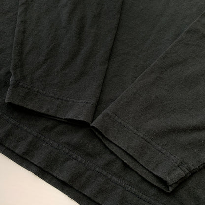 【中古品】【メンズ】 YEEZY イージー × GAP ギャップ LOGO LONG SLEEVE 1166 ロゴ ロング スリーブ 長袖 トップス 142-260826-sa-05-tei サイズ：L カラー：ブラック 万代Net店