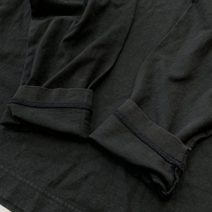 【中古品】【メンズ】 YEEZY イージー × GAP ギャップ LOGO LONG SLEEVE 1166 ロゴ ロング スリーブ 長袖 トップス 142-260826-sa-05-tei サイズ：L カラー：ブラック 万代Net店