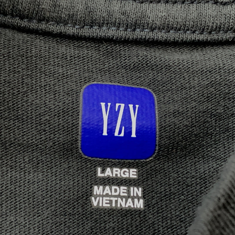 【中古品】【メンズ】 YEEZY イージー × GAP ギャップ LOGO LONG SLEEVE 1166 ロゴ ロング スリーブ 長袖 トップス 142-260826-sa-05-tei サイズ：L カラー：ブラック 万代Net店