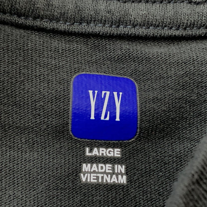 【中古品】【メンズ】 YEEZY イージー × GAP ギャップ LOGO LONG SLEEVE 1166 ロゴ ロング スリーブ 長袖 トップス 142-260826-sa-05-tei サイズ：L カラー：ブラック 万代Net店