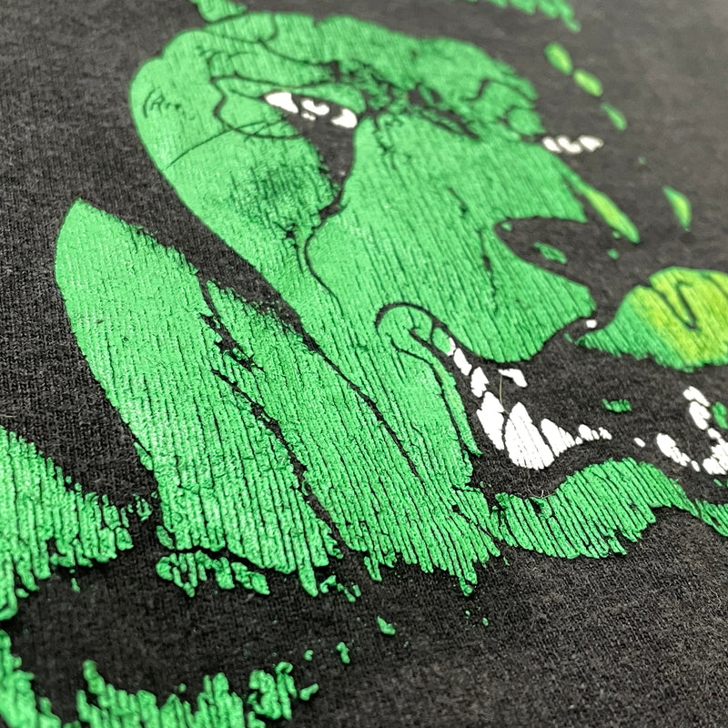 【中古品】【メンズ】 THE BLACK EYE PATCH ザ ブラック アイ パッチ CONCRETE GREEN T-SHIRT コンクリート グリーン Tシャツ 半袖 トップス 142-260830-sa-05-tei サイズ：L カラー：ブラック 万代Net店