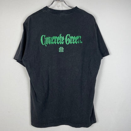 【中古品】【メンズ】 THE BLACK EYE PATCH ザ ブラック アイ パッチ CONCRETE GREEN T-SHIRT コンクリート グリーン Tシャツ 半袖 トップス 142-260830-sa-05-tei サイズ：L カラー：ブラック 万代Net店