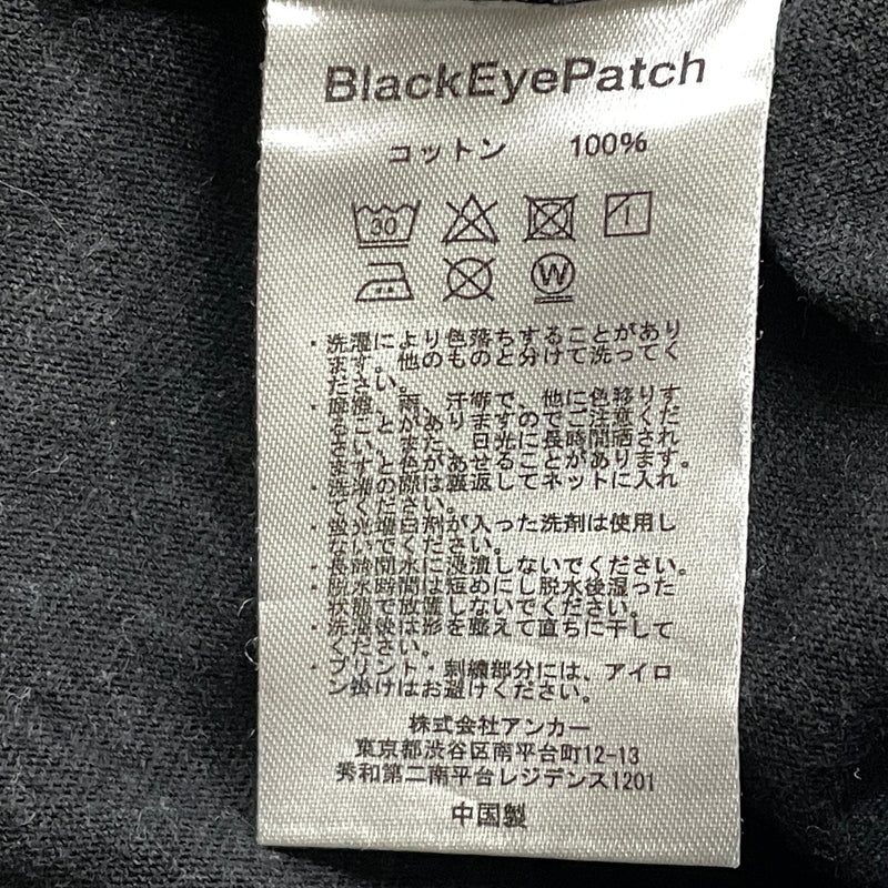 【中古品】【メンズ】 THE BLACK EYE PATCH ザ ブラック アイ パッチ CONCRETE GREEN T-SHIRT コンクリート グリーン Tシャツ 半袖 トップス 142-260830-sa-05-tei サイズ：L カラー：ブラック 万代Net店