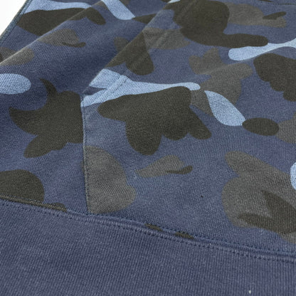 【現状渡し品】【メンズ】 A BATHING APE アベイシングエイプ CAMO TIGER FULL ZIP HOODIE 001ZPG301006X カモ タイガー フルジップ フーディ トップス フルジップパーカー 142-260826-ko-13-teih サイズ：L カラー：ブルー 万代Net店