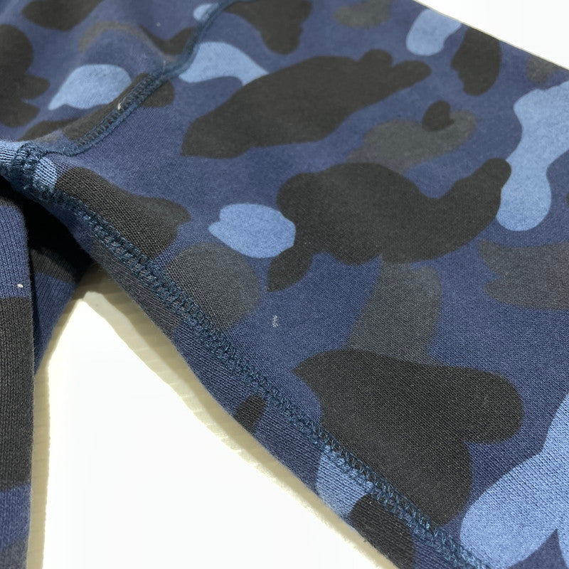 【現状渡し品】【メンズ】 A BATHING APE アベイシングエイプ CAMO TIGER FULL ZIP HOODIE 001ZPG301006X カモ タイガー フルジップ フーディ トップス フルジップパーカー 142-260826-ko-13-teih サイズ：L カラー：ブルー 万代Net店