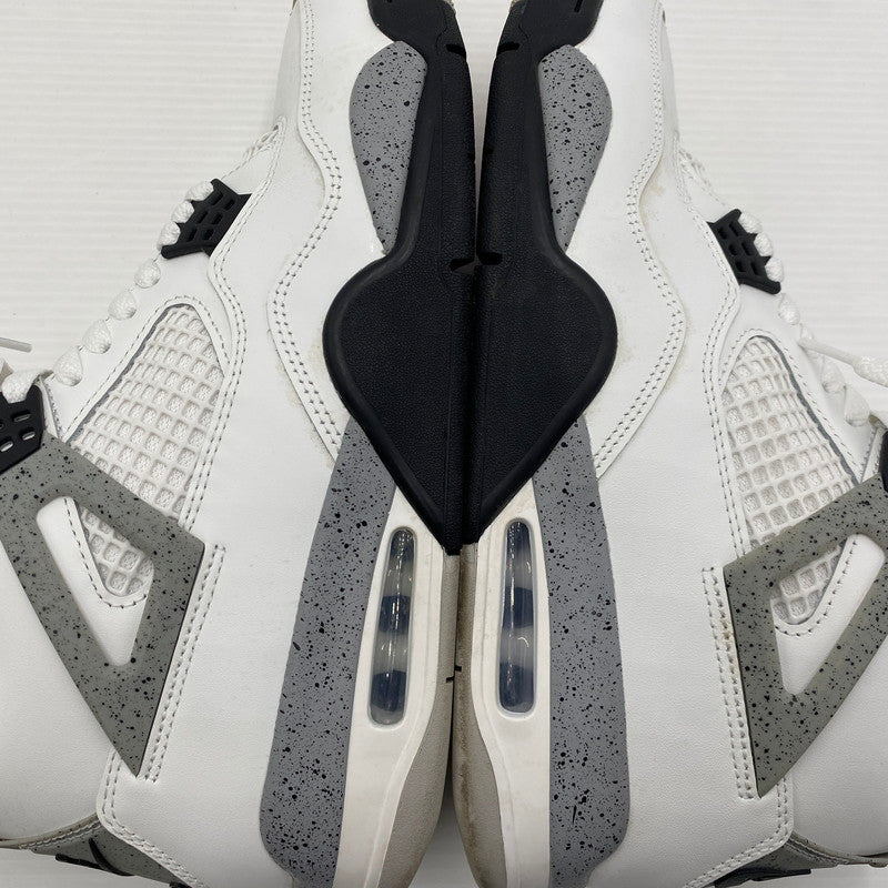 【中古品】【メンズ】 Nike ナイキ AIR JORDAN 4 RETRO WHITE CEMENT FV5029-100 エア ジョーダン4レトロ ホワイトセメント スニーカー 靴 160-260829-ss-06-teih サイズ：28cm カラー：ホワイト/セメント 万代Net店