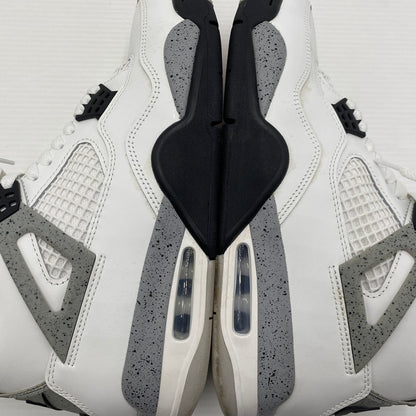 【中古品】【メンズ】 Nike ナイキ AIR JORDAN 4 RETRO WHITE CEMENT FV5029-100 エア ジョーダン4レトロ ホワイトセメント スニーカー 靴 160-260829-ss-06-teih サイズ：28cm カラー：ホワイト/セメント 万代Net店