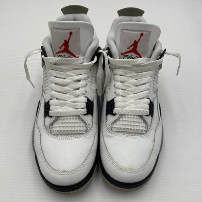 【中古品】【メンズ】 Nike ナイキ AIR JORDAN 4 RETRO WHITE CEMENT FV5029-100 エア ジョーダン4レトロ ホワイトセメント スニーカー 靴 160-260829-ss-06-teih サイズ：28cm カラー：ホワイト/セメント 万代Net店