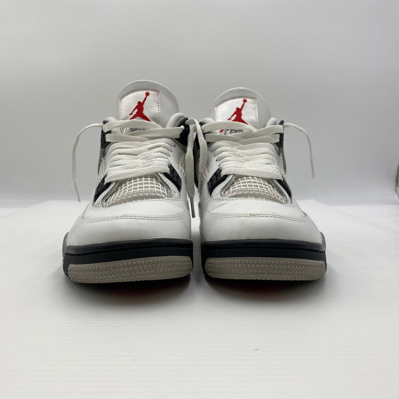 【中古品】【メンズ】 Nike ナイキ AIR JORDAN 4 RETRO WHITE CEMENT FV5029-100 エア ジョーダン4レトロ ホワイトセメント スニーカー 靴 160-260829-ss-06-teih サイズ：28cm カラー：ホワイト/セメント 万代Net店