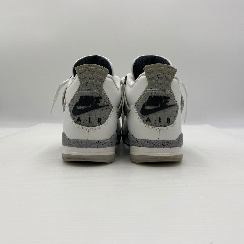 【中古品】【メンズ】 Nike ナイキ AIR JORDAN 4 RETRO WHITE CEMENT FV5029-100 エア ジョーダン4レトロ ホワイトセメント スニーカー 靴 160-260829-ss-06-teih サイズ：28cm カラー：ホワイト/セメント 万代Net店