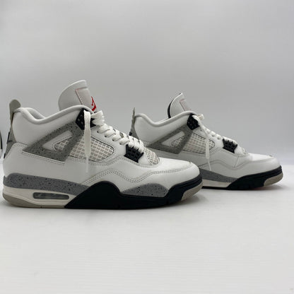 【中古品】【メンズ】 Nike ナイキ AIR JORDAN 4 RETRO WHITE CEMENT FV5029-100 エア ジョーダン4レトロ ホワイトセメント スニーカー 靴 160-260829-ss-06-teih サイズ：28cm カラー：ホワイト/セメント 万代Net店