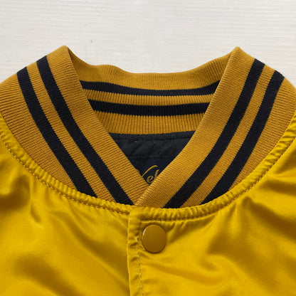 【中古品】【メンズ】 KEBOZ ケボズ × FREAK'S フリークス ストア 別注コラボ STADIUM JUMPER 214-1579 スタジアム ジャンパー アウター スタジャン 142-260830-sa-12-tei サイズ：L カラー：イエロー 万代Net店