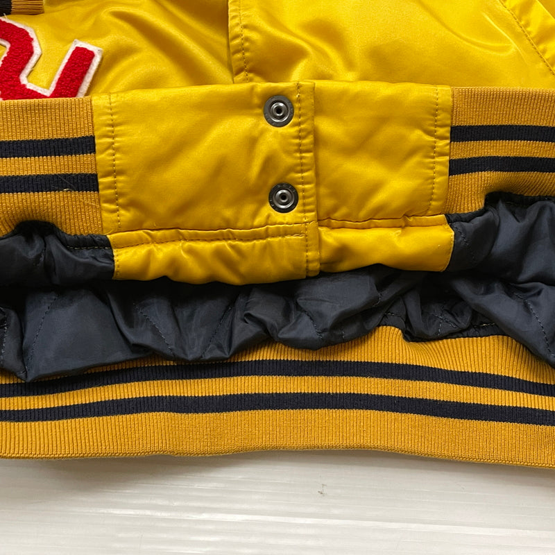 【中古品】【メンズ】 KEBOZ ケボズ × FREAK'S フリークス ストア 別注コラボ STADIUM JUMPER 214-1579 スタジアム ジャンパー アウター スタジャン 142-260830-sa-12-tei サイズ：L カラー：イエロー 万代Net店
