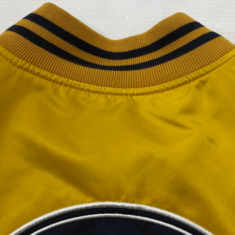 【中古品】【メンズ】 KEBOZ ケボズ × FREAK'S フリークス ストア 別注コラボ STADIUM JUMPER 214-1579 スタジアム ジャンパー アウター スタジャン 142-260830-sa-12-tei サイズ：L カラー：イエロー 万代Net店