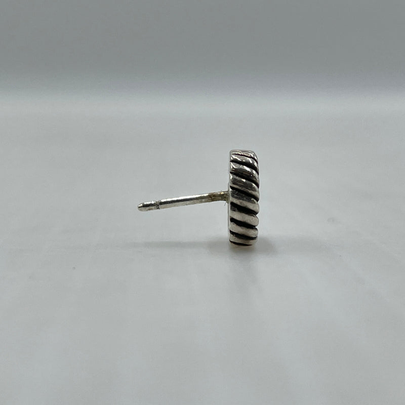 【中古品】【レディース】 GUCCI グッチ AG925 DOUBLE G TWIST LOGO EARRING MADE IN ITALY シルバー952 ダブルG ツイストロゴピアス 片耳 イタリア製 182-260902-ss-08-tei カラー：シルバー 万代Net店