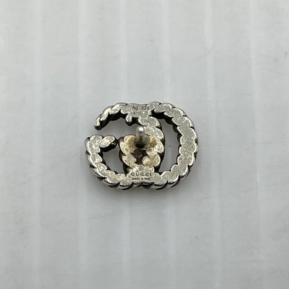 【中古品】【レディース】 GUCCI グッチ AG925 DOUBLE G TWIST LOGO EARRING MADE IN ITALY シルバー952 ダブルG ツイストロゴピアス 片耳 イタリア製 182-260902-ss-08-tei カラー：シルバー 万代Net店