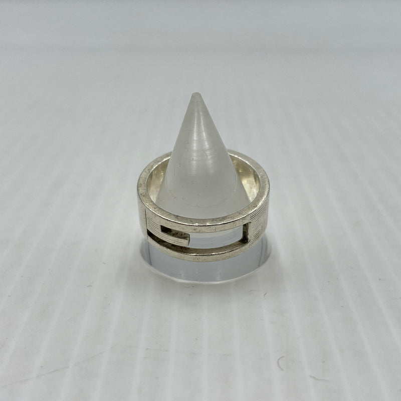 【中古品】【メンズ】 GUCCI グッチ AG925 BRANDED G RING MADE IN ITALY シルバー952 ブランデッドG リング 指輪 イタリア製 182-260902-ss-04-tei カラー：シルバー 万代Net店