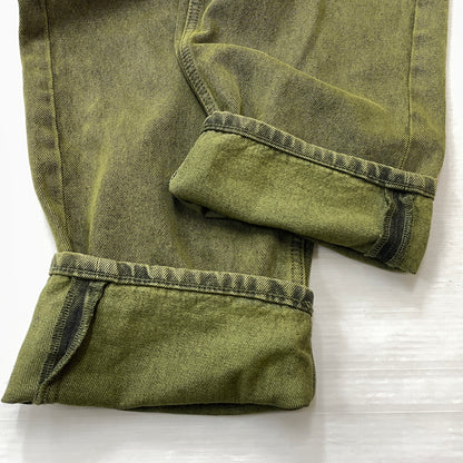 【中古品】【メンズ】 HUF ハフ CROMER WASHED PANT クローマー ウォッシュド パンツ ボトムス 153-260830-sa-16-tei サイズ：30 カラー：グリーン 万代Net店