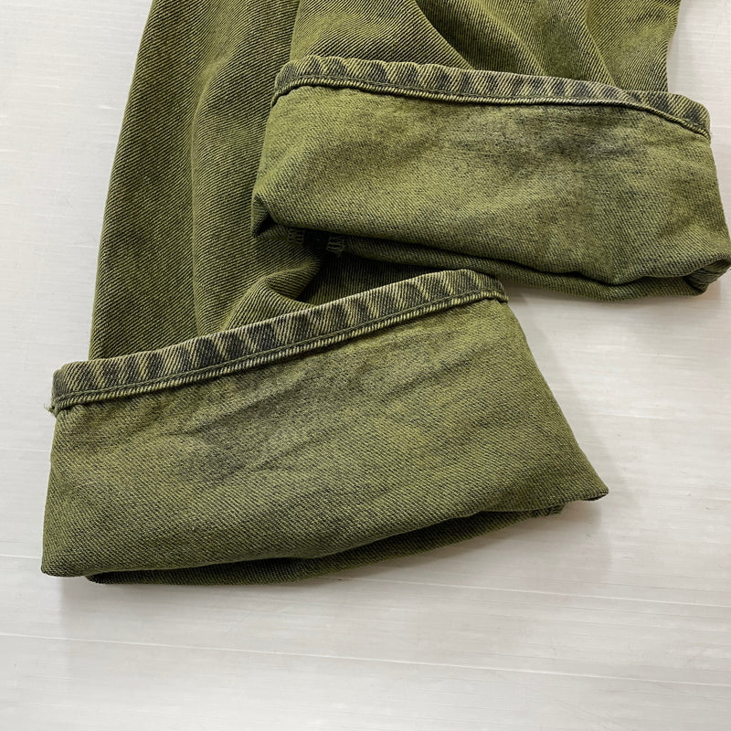 【中古品】【メンズ】 HUF ハフ CROMER WASHED PANT クローマー ウォッシュド パンツ ボトムス 153-260830-sa-16-tei サイズ：30 カラー：グリーン 万代Net店