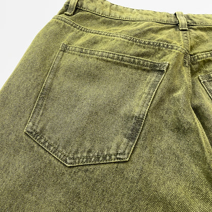 【中古品】【メンズ】 HUF ハフ CROMER WASHED PANT クローマー ウォッシュド パンツ ボトムス 153-260830-sa-16-tei サイズ：30 カラー：グリーン 万代Net店
