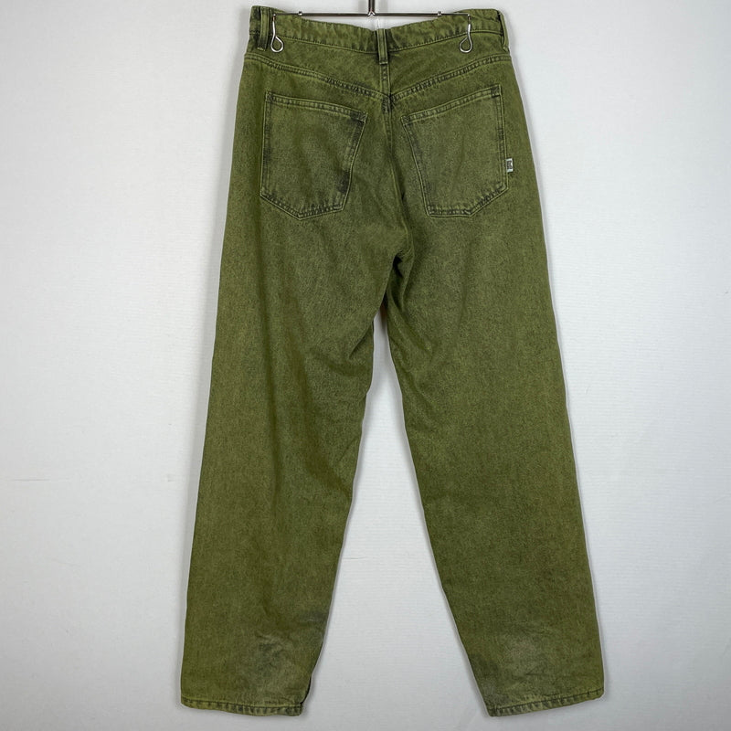 【中古品】【メンズ】 HUF ハフ CROMER WASHED PANT クローマー ウォッシュド パンツ ボトムス 153-260830-sa-16-tei サイズ：30 カラー：グリーン 万代Net店