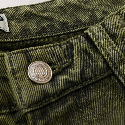 【中古品】【メンズ】 HUF ハフ CROMER WASHED PANT クローマー ウォッシュド パンツ ボトムス 153-260830-sa-16-tei サイズ：30 カラー：グリーン 万代Net店