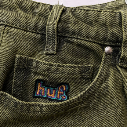 【中古品】【メンズ】 HUF ハフ CROMER WASHED PANT クローマー ウォッシュド パンツ ボトムス 153-260830-sa-16-tei サイズ：30 カラー：グリーン 万代Net店