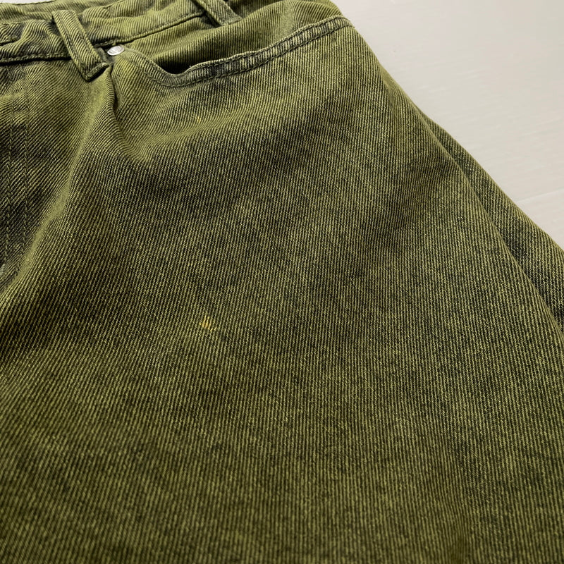 【中古品】【メンズ】 HUF ハフ CROMER WASHED PANT クローマー ウォッシュド パンツ ボトムス 153-260830-sa-16-tei サイズ：30 カラー：グリーン 万代Net店