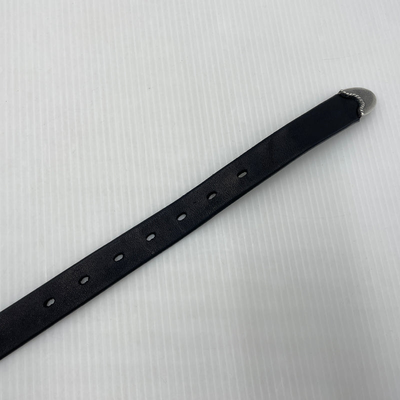 【中古品】【メンズ】 Vintage Works ヴィンテージワークス LEATHER BELT 7HOLE MADE IN JAPAN DH5738 レザー ベルト 7ホール アクセサリー 日本製 205-260902-ss-06-tei サイズ：ケース付き カラー：ブラック 万代Net店
