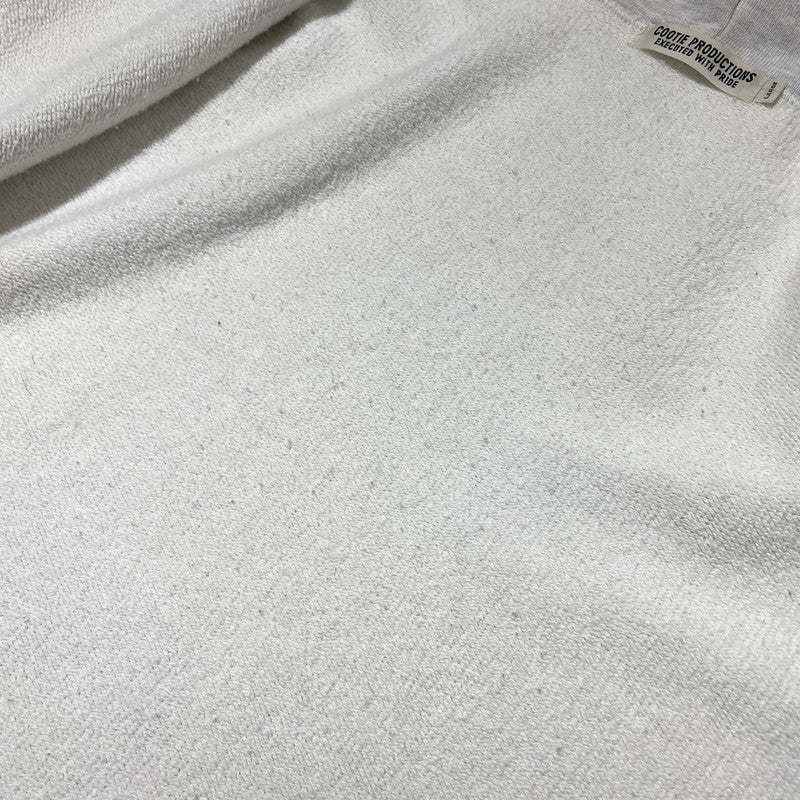 【現状渡し品】【メンズ】 COOTIE PRODUCTIONS クーティー プロダクツ HEAVY OZ SWEAT FULL ZIP HOODIE ヘヴィー オンス スウェット フルジップ フーディ 長袖 トップス 142-260915-yo-09-teih サイズ：L カラー：グレー 万代Net店