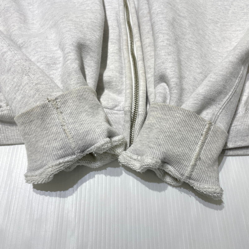 【現状渡し品】【メンズ】 COOTIE PRODUCTIONS クーティー プロダクツ HEAVY OZ SWEAT FULL ZIP HOODIE ヘヴィー オンス スウェット フルジップ フーディ 長袖 トップス 142-260915-yo-09-teih サイズ：L カラー：グレー 万代Net店